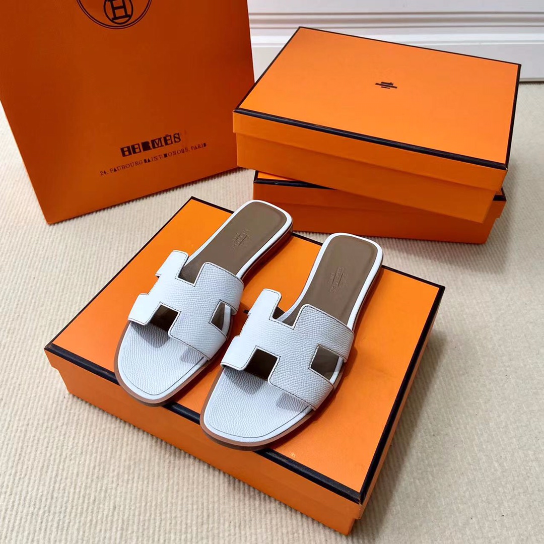 에르메스 올수공 오란 슬리퍼 샌들 앱송 65